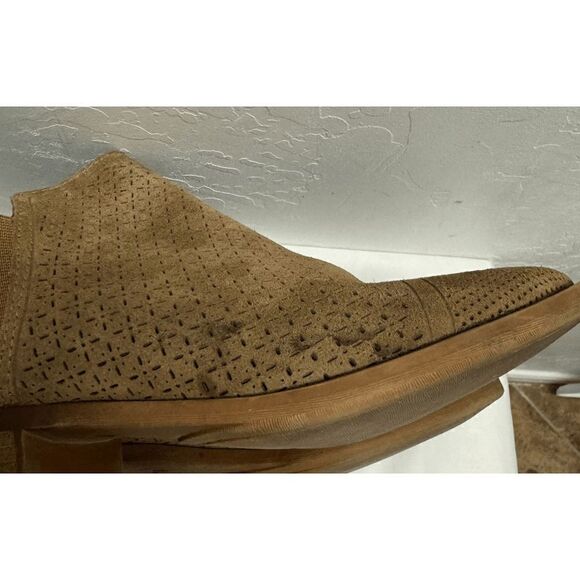 Kensie Glynda Tan Leather Bootie Size 8 M - Picture 4 of 7